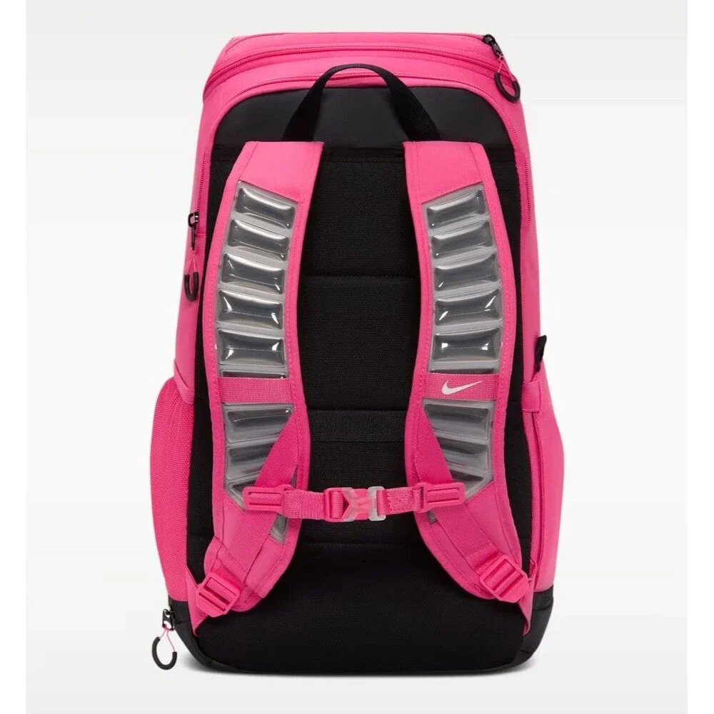 Nike Hoops Varsity Elite Desert Pink Black 32L Basketball Backpack HM9965-698